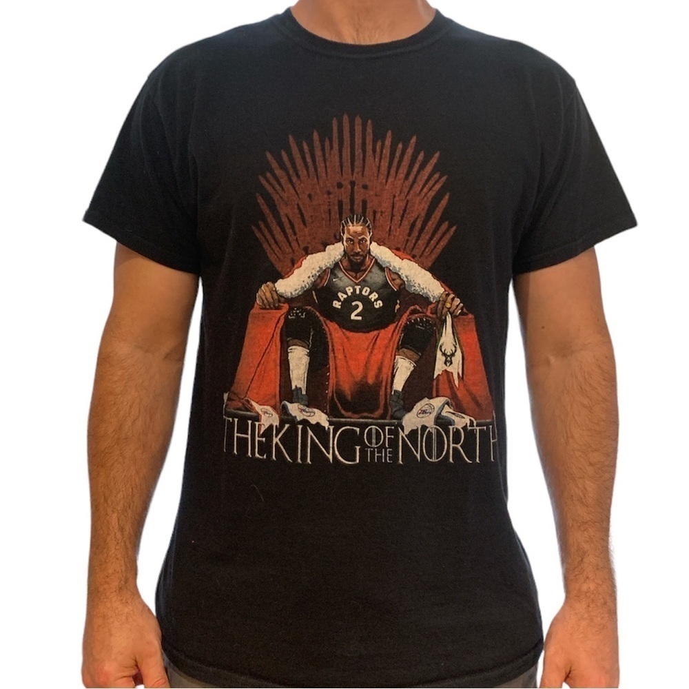 Kawhi Leonard, Raptors King of the North Tee Shirt